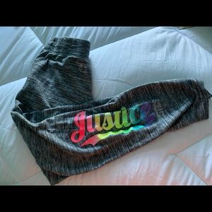 Justice sweat pants